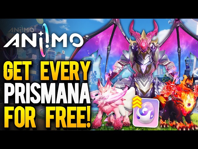 Get Every PRISMANA For Free & Shiny in Aniimo!
