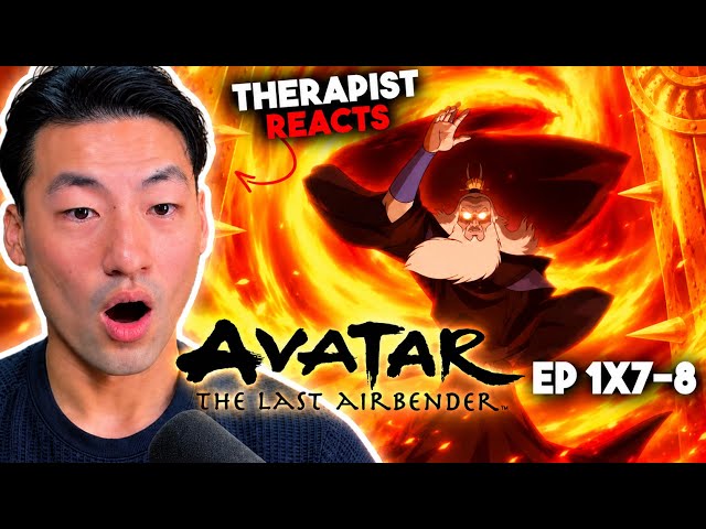 AVATAR ROKU?! | Therapist REACTS to Avatar The Last Airbender Episode 7-8 | First Time Watching