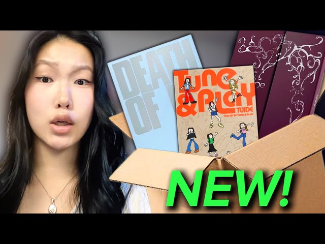 UNBOXING A NEW K-POP ALBUM MYSTERY BOX!