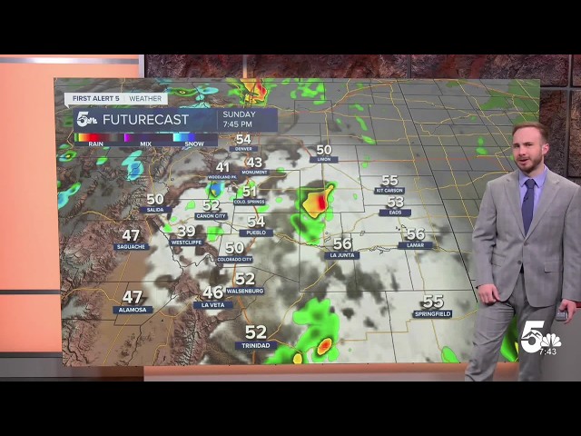 Cold front moves in and brings more rainfall