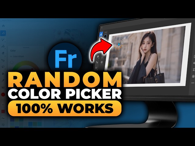 How To Do a Random Color Picker On Adobe Fresco (𝟮𝟬𝟮𝟲) | 100% WORKS | NO Yapping | FAST & EASY