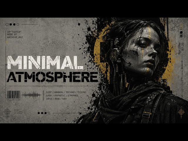 MINIMAL ATMOSPHERE 🌑 Dark Minimal Techno 2026 | Hypnotic Industrial Groove Experience