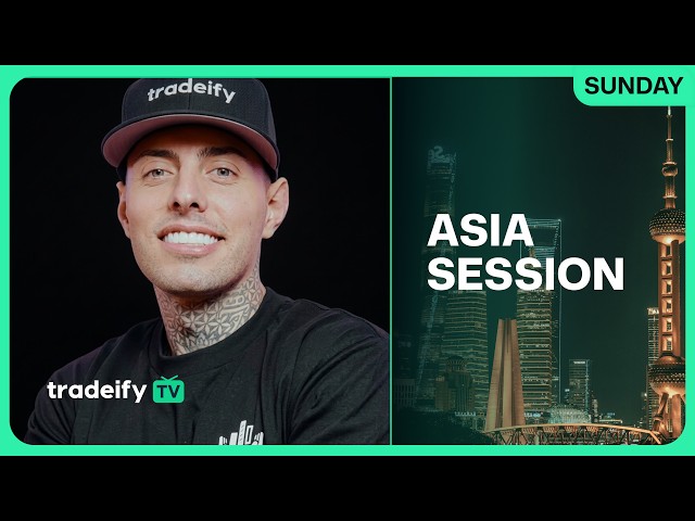 ASIA SESSION LIVE! | Tradeify TV | SUNDAY 9/20/26