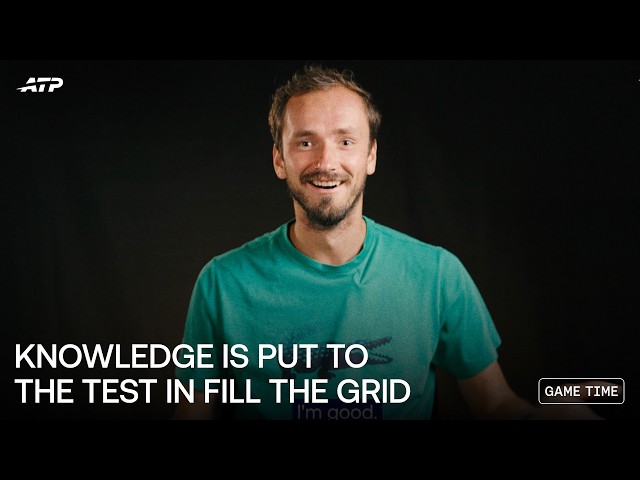 Can Tennis Players Fill The Grid With Their Tennis Knowledge 🤔💡
