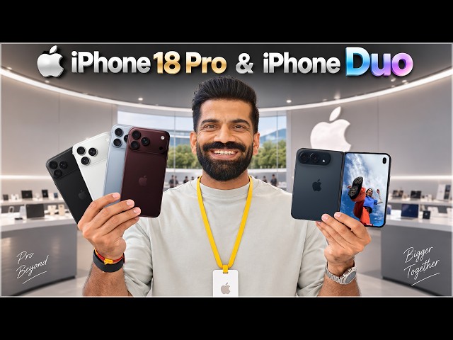 iPhone 18 Pro & iPhone Duo Exclusive First Look!🔥🔥🔥