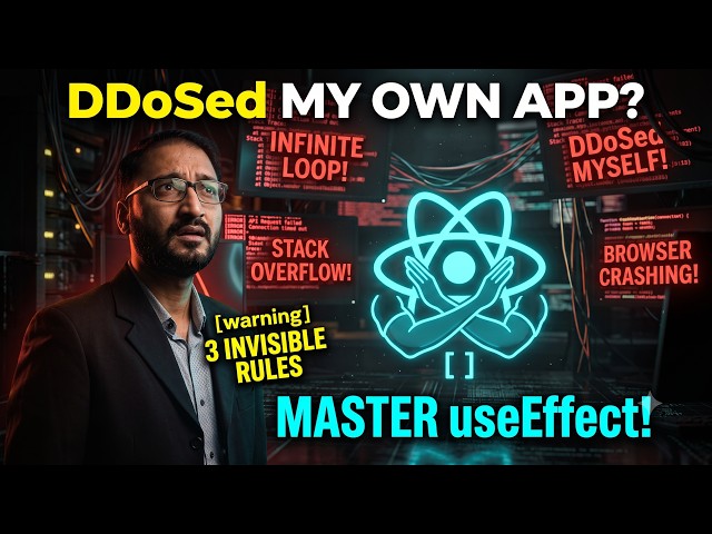 React useEffect Explained in 6 Minutes ⚡ Avoid Infinite Loops