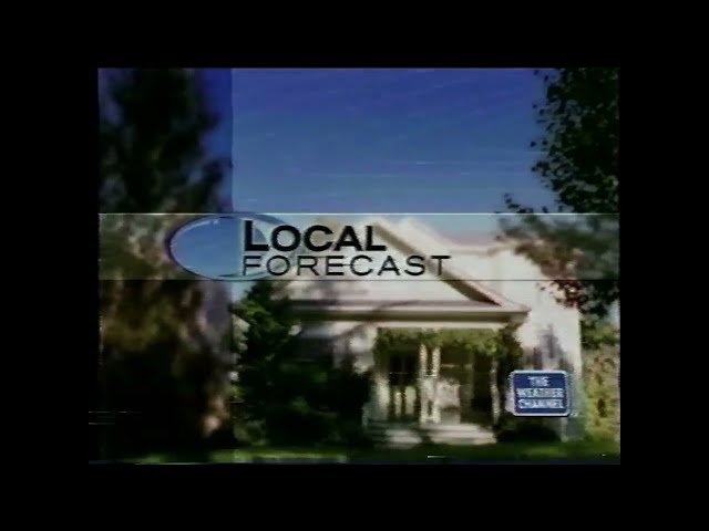 3 Hours of 90s Weather Channel Vibes