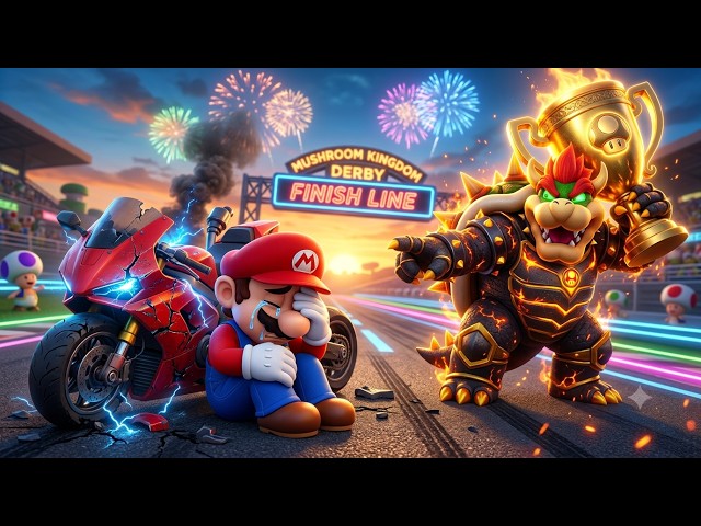 Mario Lost The Championship... Bowser Laughed at Him! 😭🏆