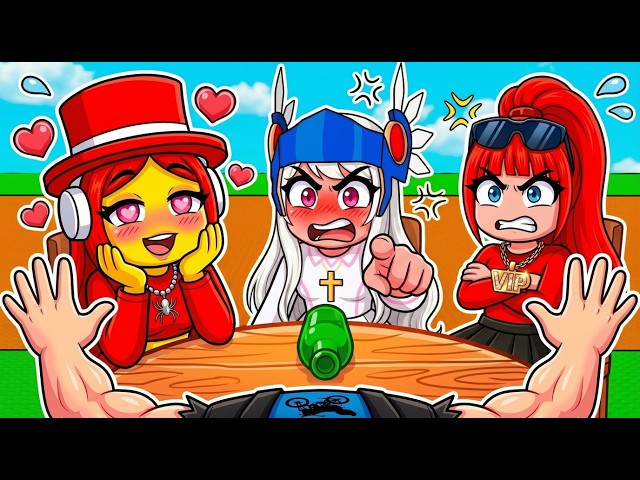 Bacon Plays Spin The Bottle With ADMIN Girls