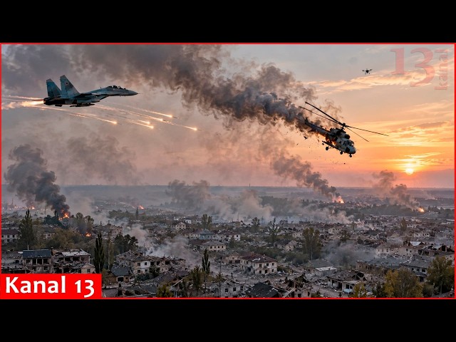 A Russian Su-35  shot down their Mi-8 helicopter while fleeing Ukrainian drones