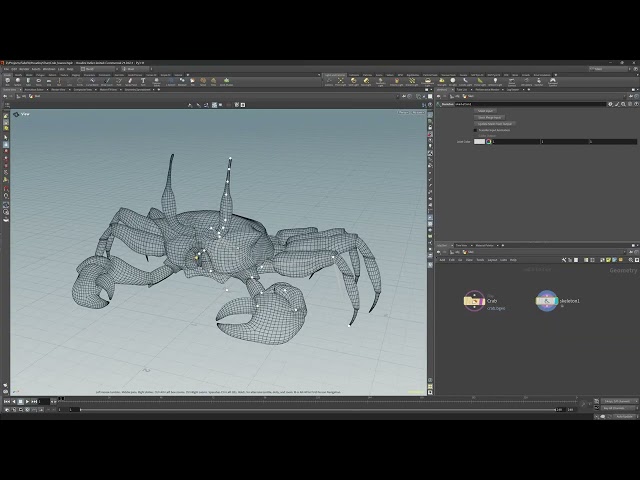 Rig & Animate a Stylized Crab 1.2 | Skeleton Basics