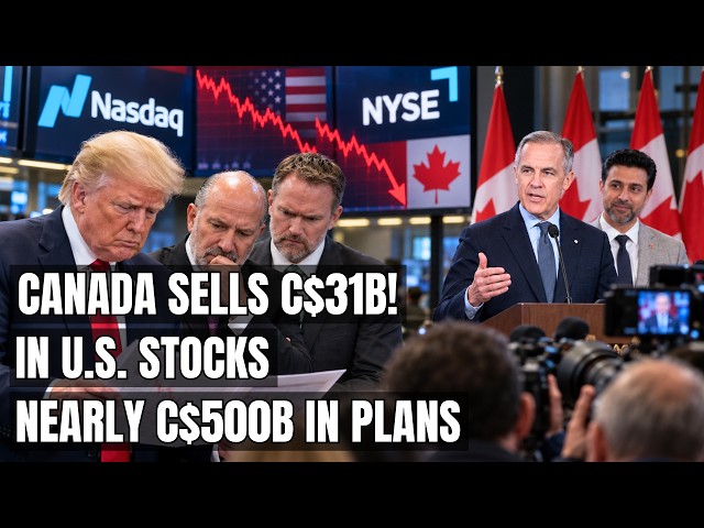 U.S. Stocks Lose Record C$31B From Canadian Investors—Canada Looks Beyond America