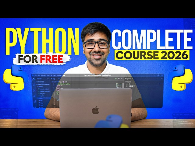 Python Full Course for FREE 🐍