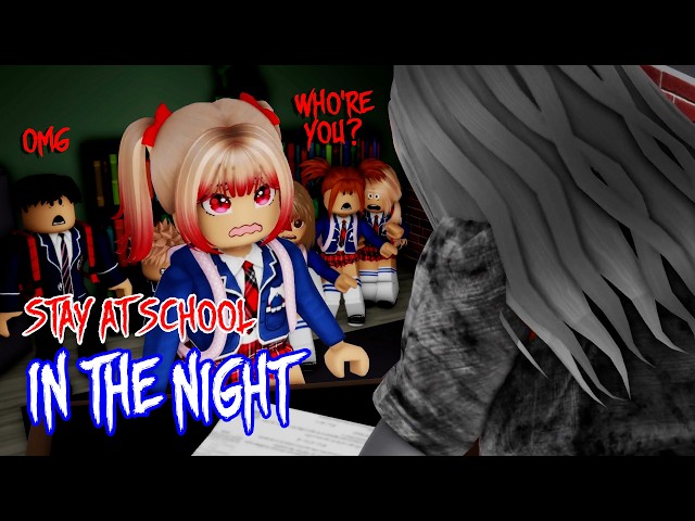 We snuck into the school at midnight to steal exam papers | Ruby Roblox TV