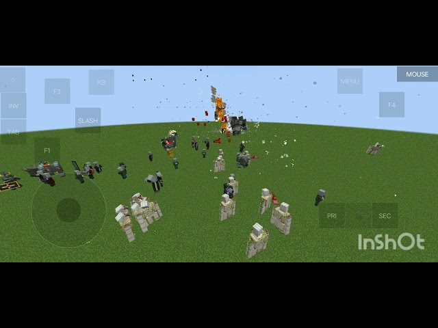 Test Max Effect Iron Golem And Ultra Modded Raid 1.19.2 Minecraft