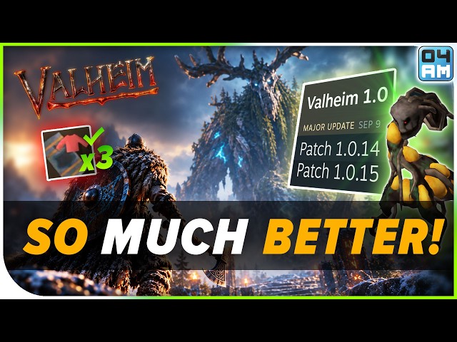 Devs Made Valheim SO MUCH BETTER! All Biggest NEW Changes & Forge Fixes?