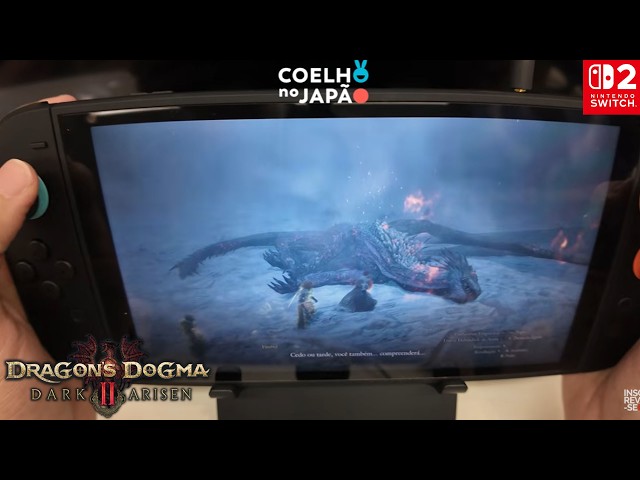 Does it run well? Dragon's Dogma 2 Dark Arisen on Switch 2 (Docked and Handheld) | Tokyo Game Sho...