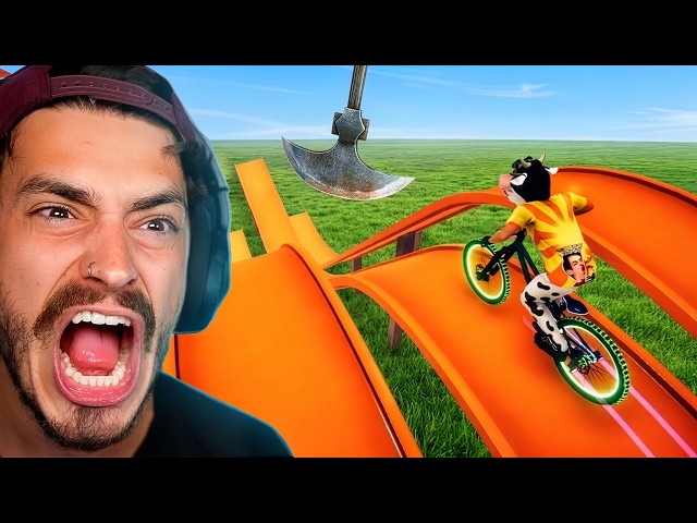 I Did 10 IMPOSSIBLE Mountain Bike Challenges in Descenders!