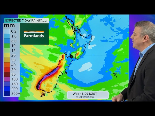 NZ: Cold front heads north, high pressure struggles to reach NZ