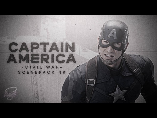 Captain America (Civil War) | Smooth scenepack 4K