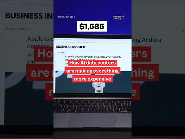 The #AI boom is driving up the prices of everyday electronics. #tech #soexpensive