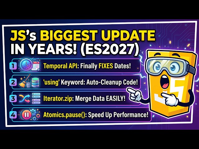 JavaScript’s Biggest Update in Years: ES2027 Explained!