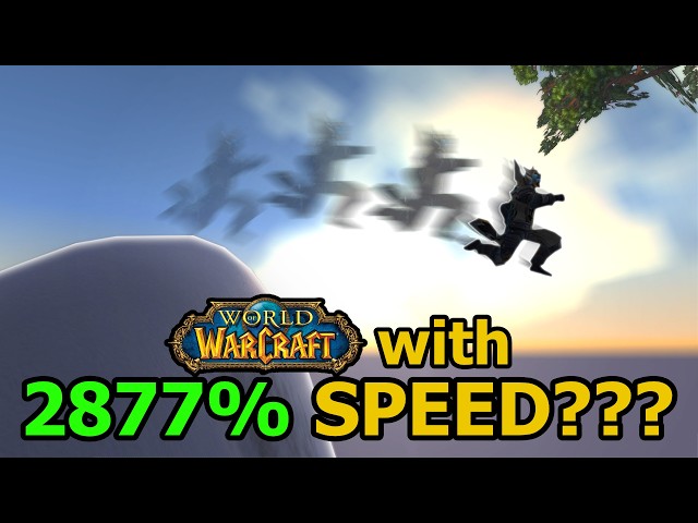 2877% Movement Speed In World of Warcraft