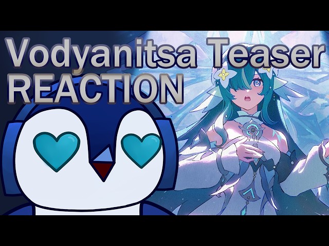 I LOVE HER! ✧ Vodyanitsa Teaser REACTION ✦ ݁Genshin Impact