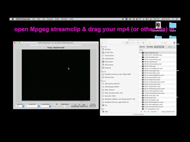Convert video to HAP codec in mpegstreamclip