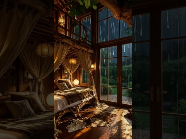 🌧️ 4 Hours of Rain Sounds for Deep Sleep & Relaxation | 빗소리 숙면 | 雨音 睡眠 | Sonidos de Lluvia.