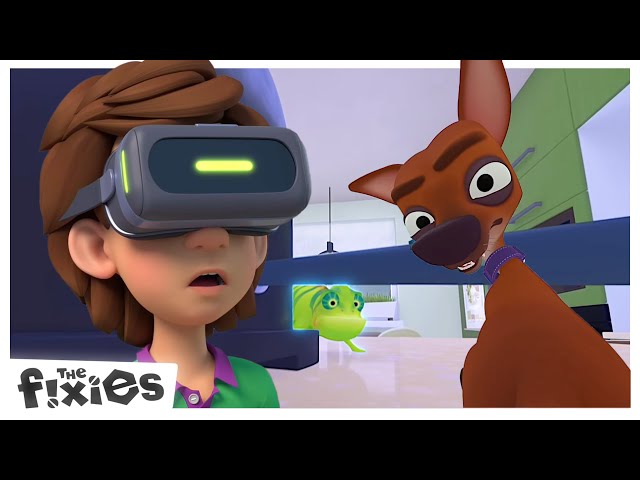 Virtual Reality - The Fixies | Tom Thomas enters VIRTUAL REALITY!