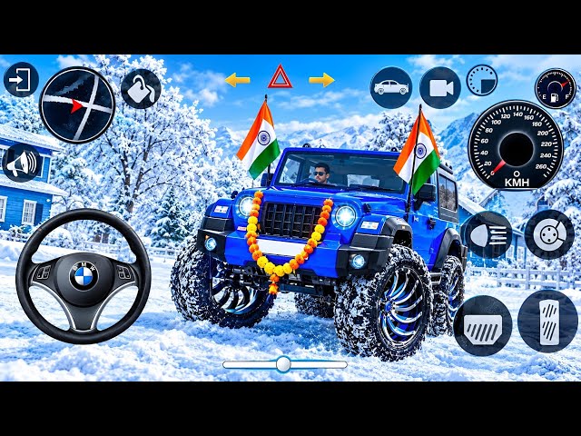 Modified Mahindra Thar Car Games: Indian Cars (Gadi Wala Game) - Car Games Android Gameplay 2026