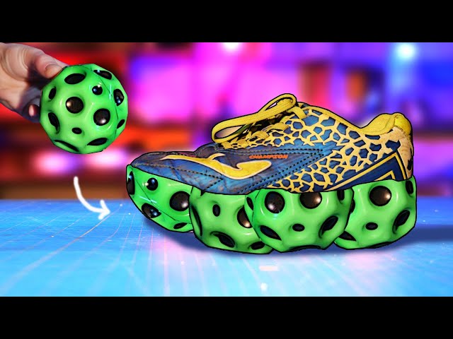 WE MADE THE SOLES OF SNEAKERS from Gravity Ball / Moon Ball