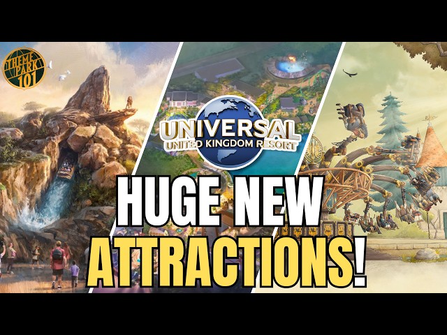 HUGE New Theme Parks & Attractions Coming in 2027–2031!