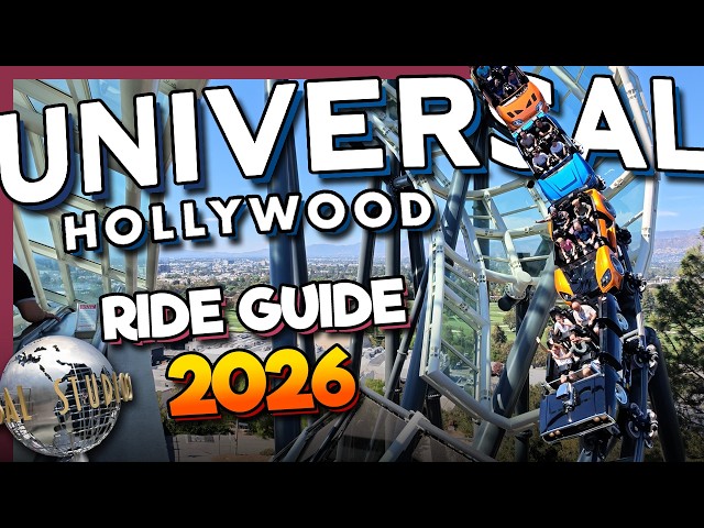 Universal Studios Hollywood Rides 2026 | ALL 14 Rides & Attractions