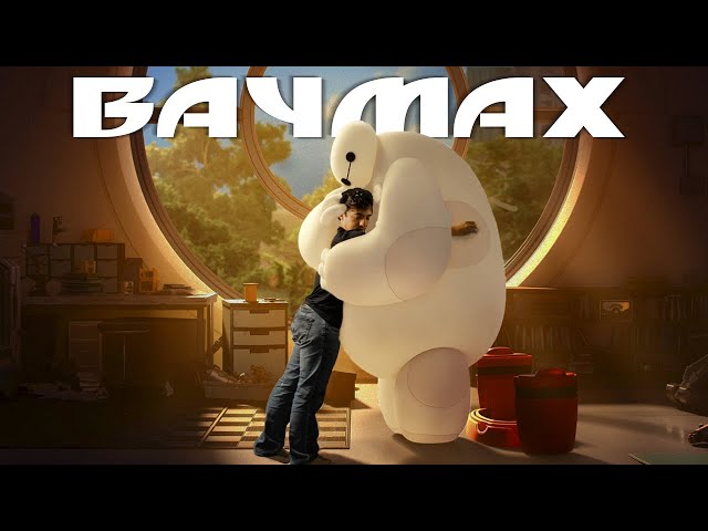 We built a WORKING BAYMAX from BIG HERO 6!