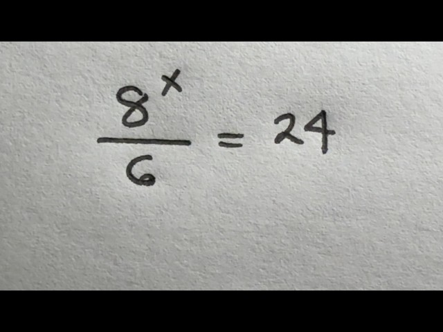Solve for x in this nice Algebra equation | Math Olympiad Mathematics