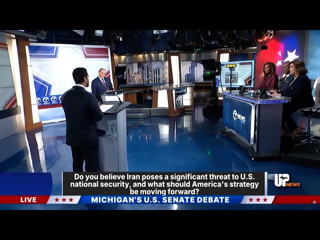 El-Sayed, Rogers clash over Iran, national security in final U.S. Senate debate