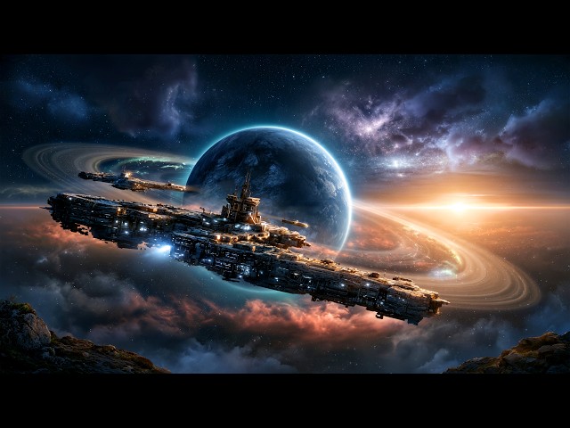 Dream Wanderings | Relaxing Space Ambient Music & Dreamlike Worlds for Deep Sleep | 4K 60 FPS