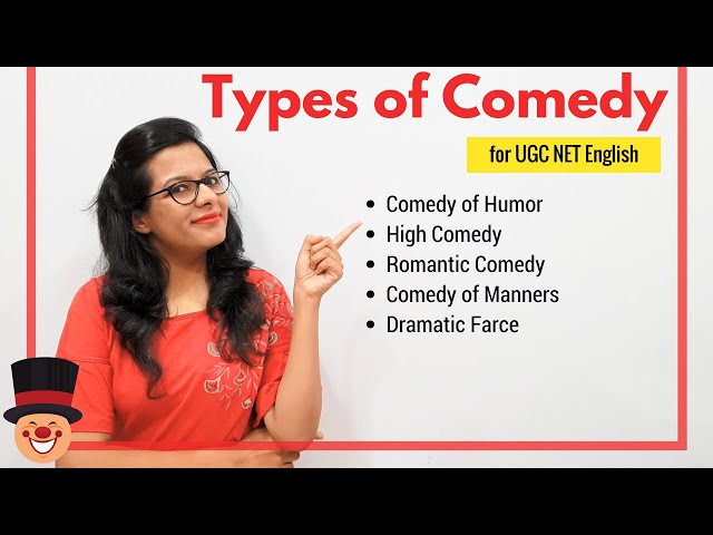 Prepare To Laugh: Types of Comedy in English Literature (UGC NET)