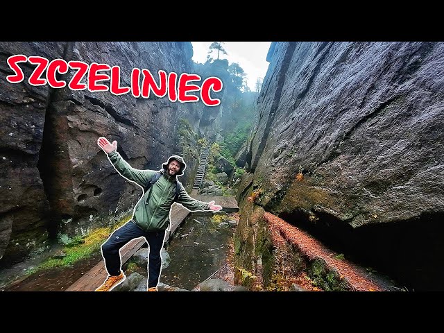 Góry Stołowe - Szczeliniec Wielki w ULEWIE!