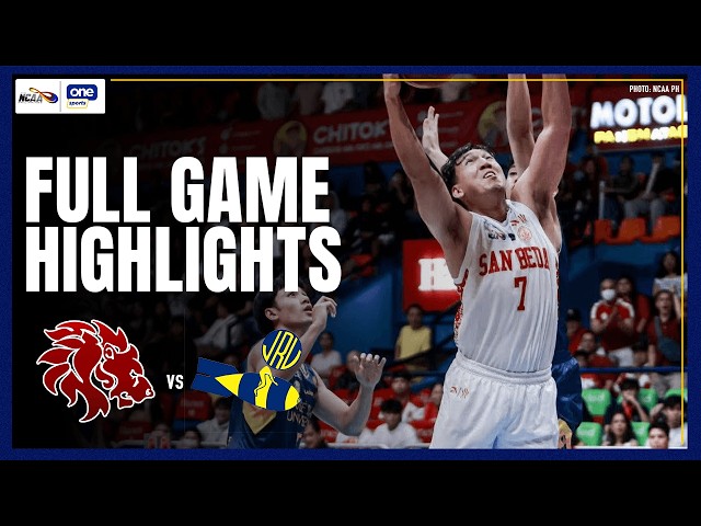 SAN BEDA vs JRU | FULL GAME HIGHLIGHTS | NCAA SEASON 102 MEN’S BASKETBALL | OCT 23, 2026