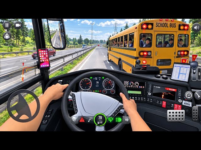 Bus Simulator : Ultimate - Mobile GamePlay | Bus Games | Driving Simulator | Coach Bus game