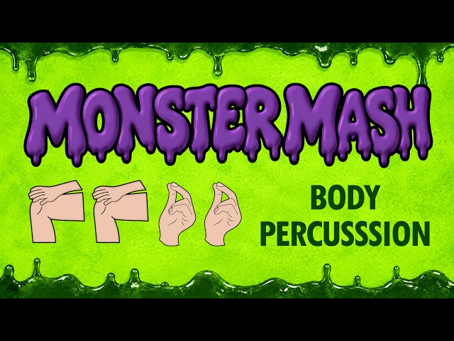 Monster Mash 👏🏻 Easy Halloween Body Percussion Play-Along