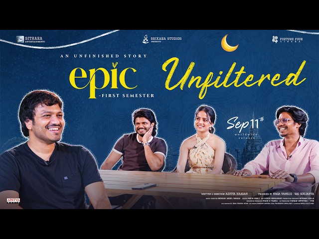 Team Epic Unfiltered Full Interview  | Anand, Vaishnavi | Aditya Haasan | Sai Marthand