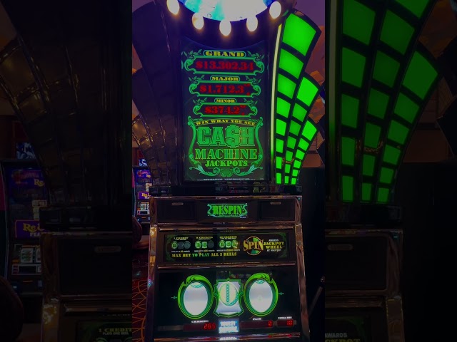 $100 Cash Machine | First Time Playing 💚🎰 #casino #gambling #slots