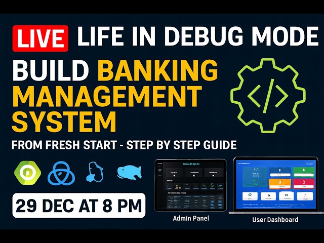 Digital Bank Project LIVE 🔥 | Java + Spring Boot Real Use Case Explained!