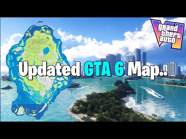 Updated GTA 6 Map!