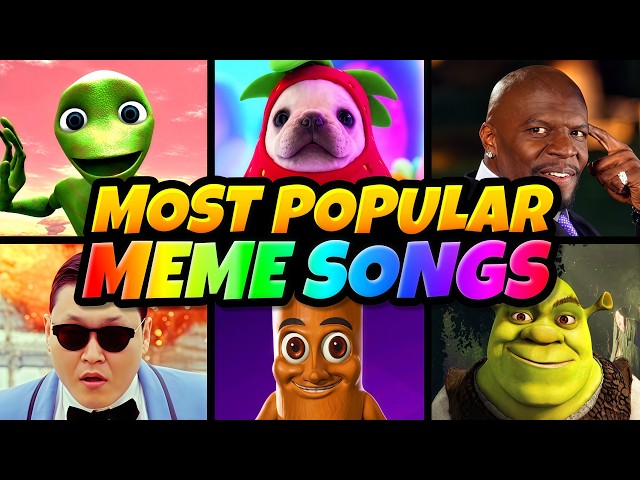 MOST POPULAR MEME SONGS OF ALL TIME (2026)