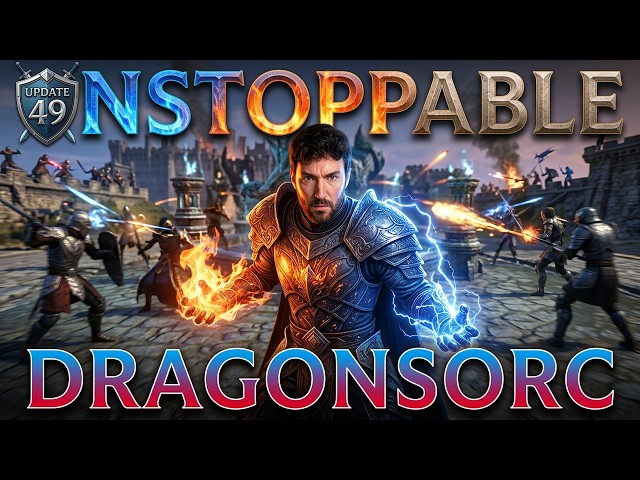ESO PVP - THIS DRAGONSORC SUBCLASS BUILD IS INSANE | UPDATE 49